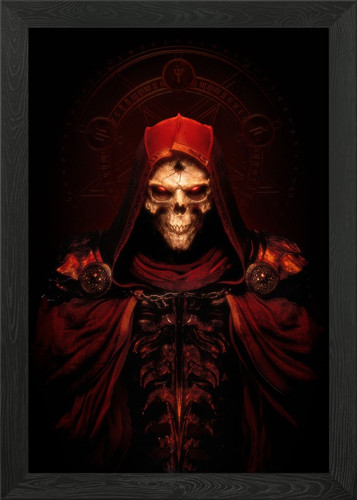 Diablo key art gerahmtes - ii,