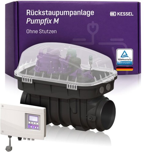Kessel rückstaupumpanlage - kessel,