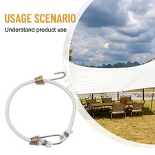 Elastische Bungee-Schnüre Seil Jagd Latex Pack Von 10 Rucksack Yard Arbeit