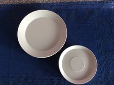 DDR - Campinggeschirr, 8 Teller, VEB Plastunion Triptis, 80-iger