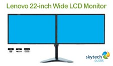 2 x Lenovo 22" Dual Monitor