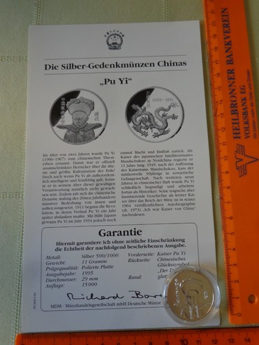 Medaille kaiser von - kaiser, china