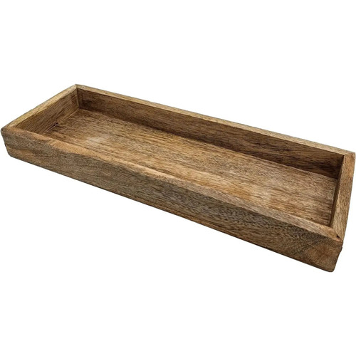 Tablett mangoholz dekotablett - mangoholz,