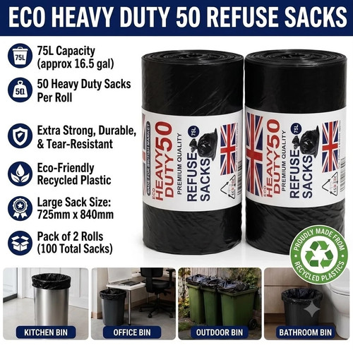 100 eco schwerlast - eco, müllsäcke