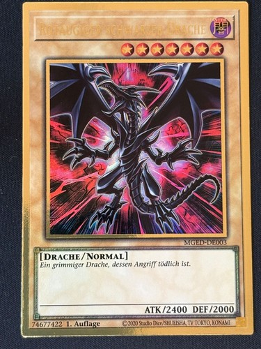 Rotäugiger schwarzer drache - schwarzer,