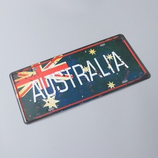  3 Pieces Retro Blechschild