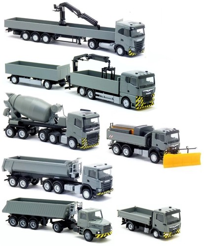 Herpa baustelle lkw modelle - -,