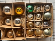 Konvolut 41 Christbaum Kugeln