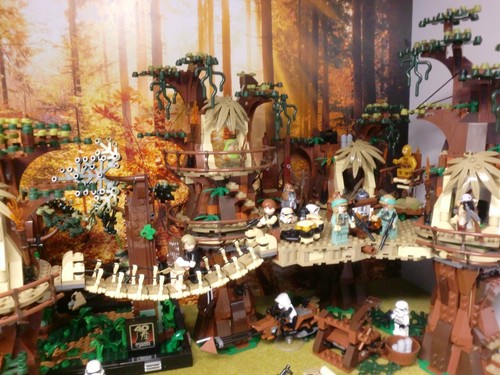 Star wars ewok stadt - star,