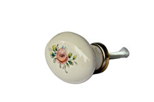 25 Stück Möbelknöpfe Schrank Schubladenknopf Griffe Knauf Porzellan vintage