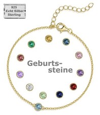 ARMBAND GOLD ECHT SILBER 925