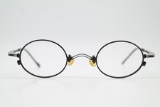 Vintage Brille Par IDC V 192 Schwarz Oval Brillengestell eyeglasses