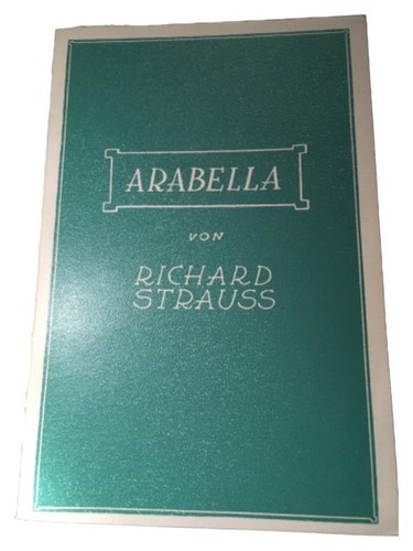 Richard strauss arabella - strauss,