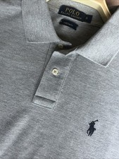 POLO RALPH LAUREN Poloshirt Gr. S grau wNeu