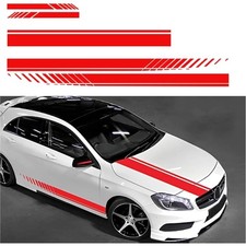 Rennoptik Streifen Aufkleber