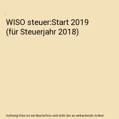 Wiso steuer start 2019 für - wiso,