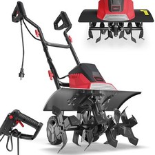 Elektro Gartenfräse Gartenhacke 1500 W 45 cm Boden Garten Motor Hacke ID 7019