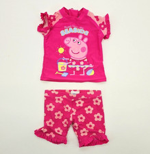Next Peppa Pig Mädchen Badeanzug 2-Teilig in Gr. 62/68 (3-6 Monate)
