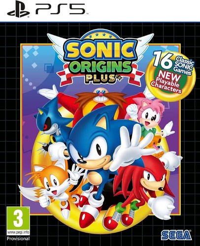 Sonic origins plus - ps5, neu