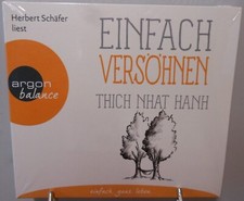 Thich Nhat Hanh Einfach versöhnen Hörbuch CD Meditation Frieden Emotionen #T1585
