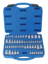 Steckschlüssel Satz Torx Stecknüsse Innentorx Aussentorx 60-tg Torxnüsse 1/4 1/2