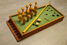 Altes Tischkegelspiel Tischbillard