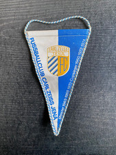 Wimpel FC Carl Zeiss Jena - DDR-Meister 1970 + FDGB-Pokalsieger 1974, altes Logo