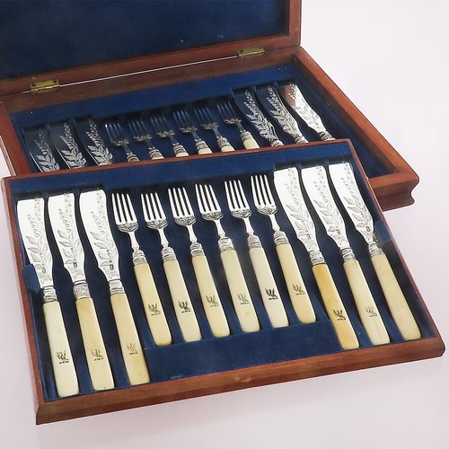 Fischbesteck für personen - 12,