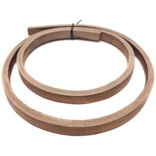 Stabiler Lederriemen Flach