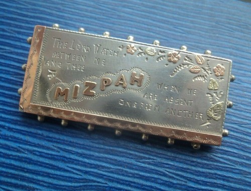 Victorian silber mizpah - silber,