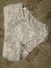 Gardetanz Spitzenhose Weiß