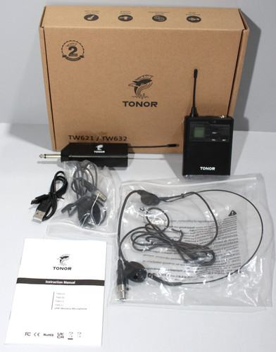 Tonor tw621 uhf - tw621, funkmikrofon