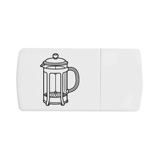 Pillendose french press mit - pillendose,