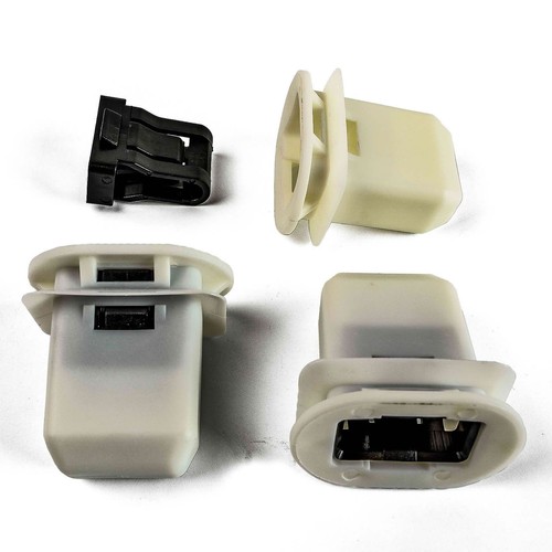 Plastic bracket clips rear - 2x,