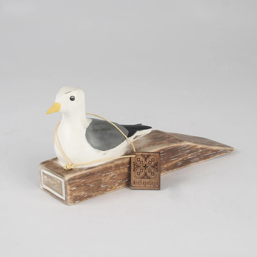 Holz möwe türstopper - möwe,