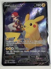 Pokémon Pikachu v TG16/TG30 Lost Origin Special Illustration Rare Deutsch