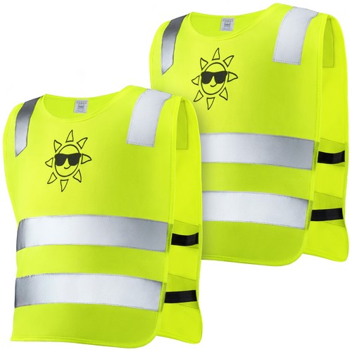 Warnweste für kinder - 2,