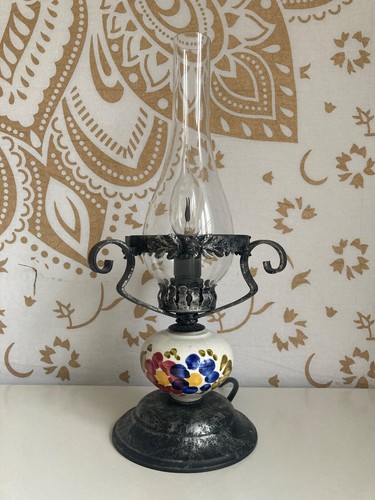 Petroleum lampe historisch - lampe,