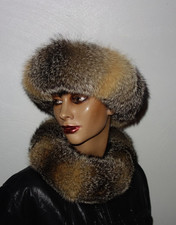 Fuchs Pelz Stirnband Sky Schal