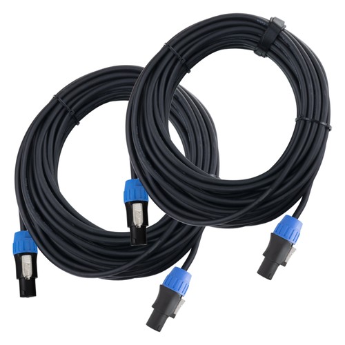 Profi boxenkabel mit 10m - 2x,