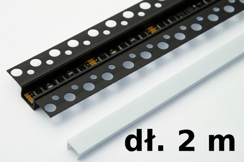 Schwarz led profil m - schwarz,