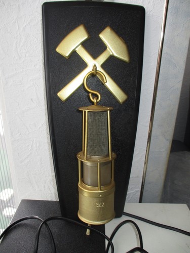 Ddr wandlampe bergbau - wandlampe, gaz