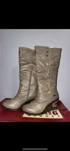 Damen winterstiefel mustang - winterstiefel,