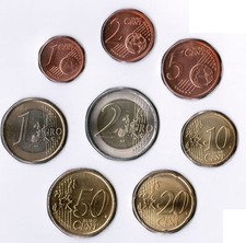 1 Cent bis 2 Euro SEDE VACANTE