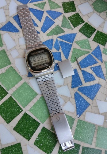 Vintage lcd digitaluhr citizen - lcd,