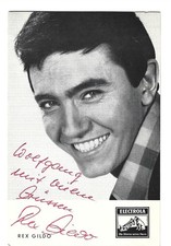 Rex Gildo  Autogramm