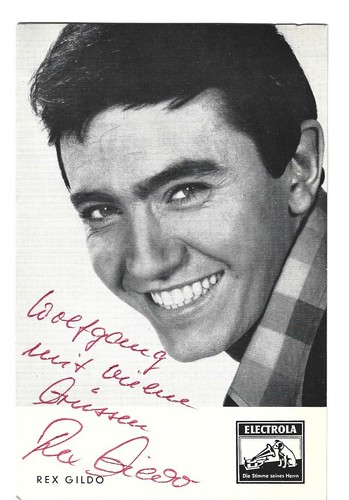 Rex gildo autogramm - gildo,