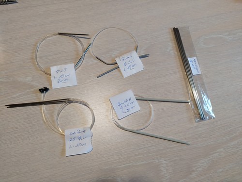 Konvolut rundstricknadeln - konvolut, (4)