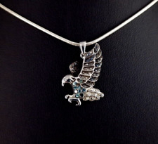 Anhänger Silber 925 Adler Vogel plastisch - auffallend schön 