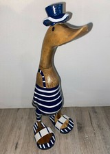 Laufente blau mit - laufente,